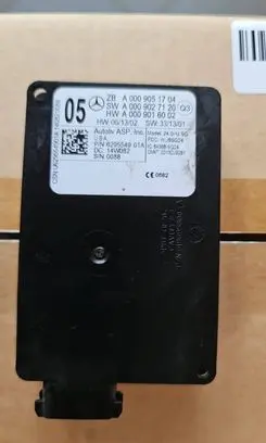 Mercedes-Benz S W222 Distronic sensor radar A0009051704 A0009027120