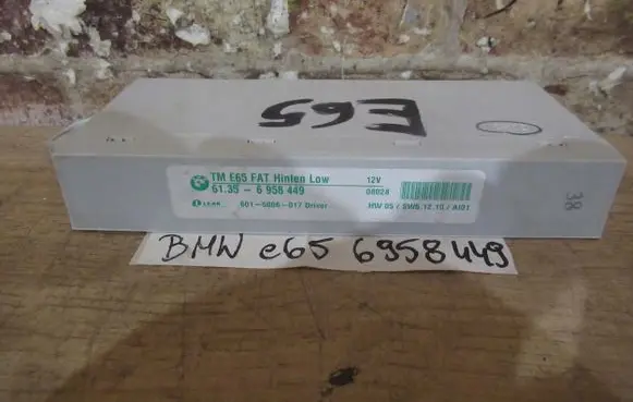 BMW 7 E65 E66 Other devices 6958449