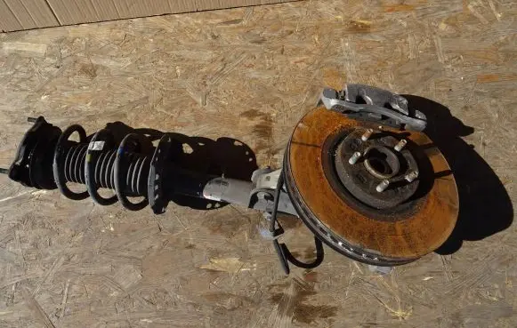 Hyundai Santa Fe Front shock absorber with coil spring 54651S1500