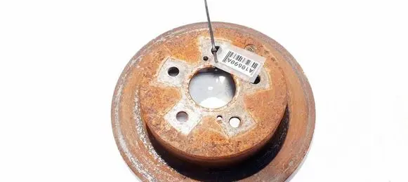Toyota Corolla Verso AR10 Rear brake disc neventiliuojamas