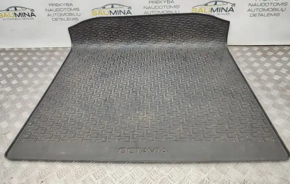Skoda Octavia Mk3 (5E) Rubber trunk/boot mat liner 5E9061160