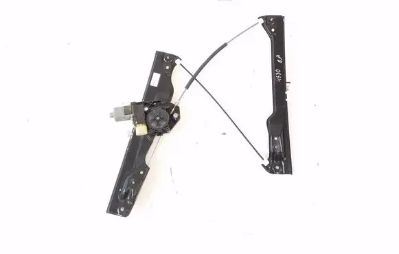 Front window lifting mechanism without motor