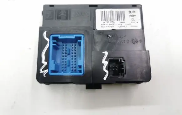 Peugeot 308 Air conditioning/heating control unit 9678007680 E1074695