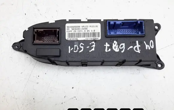 Peugeot 607 Door control unit/module 9649926680