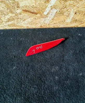 Hyundai i40 Rear tail light reflector 924953Z00