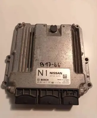 Nissan X-Trail T31 Engine control unit/module 0281017187 237103UH7A 1039S43640
