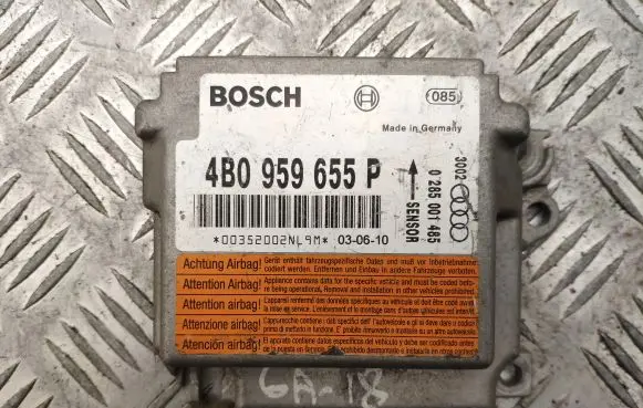 Audi A6 S6 C5 4B Airbag control unit/module 4B0959655P