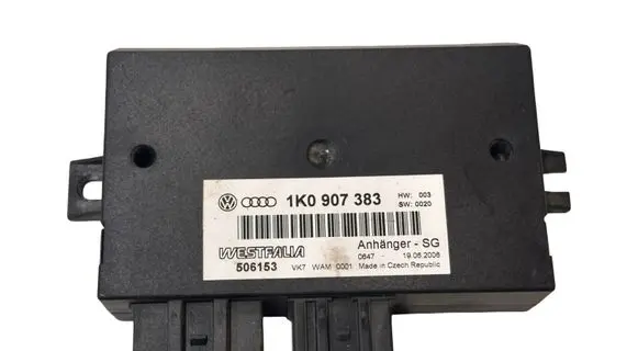 Volkswagen Golf Plus Tow bar trailer control unit/module 1K0907383 506153
