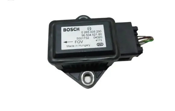 Peugeot 307 ESP acceleration yaw rate sensor 9650452180 0265005290 5001732