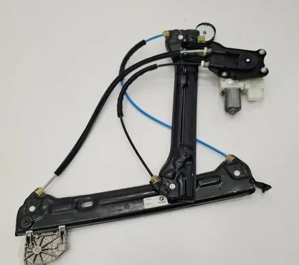 Front door window regulator with motor