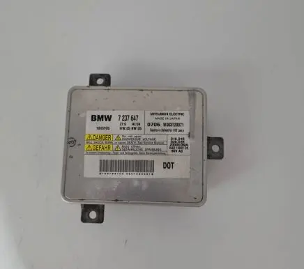 BMW 5 F10 F11 Headlight ballast module Xenon 7237647 W003T20071 63117237647