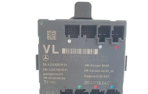 Mercedes-Benz C W204 Door control unit/module A2129004402