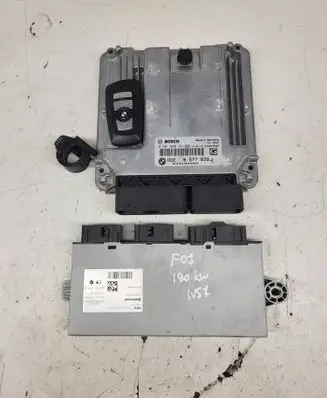 BMW 5 GT F07 Engine ECU kit and lock set 8577839 9347911 030194888