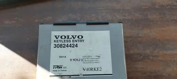 Volvo S40, V40 Comfort/convenience module 72114