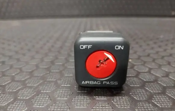 Citroen C5 Passenger airbag on/off switch 96373645ZL 2314342A59