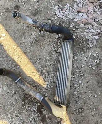 BMW 5 E39 Intercooler radiator