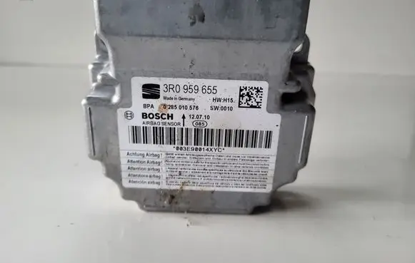 Seat Exeo (3R) Airbag control unit/module 3R0959655