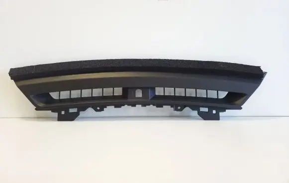 Dashboard air vent grill cover trim