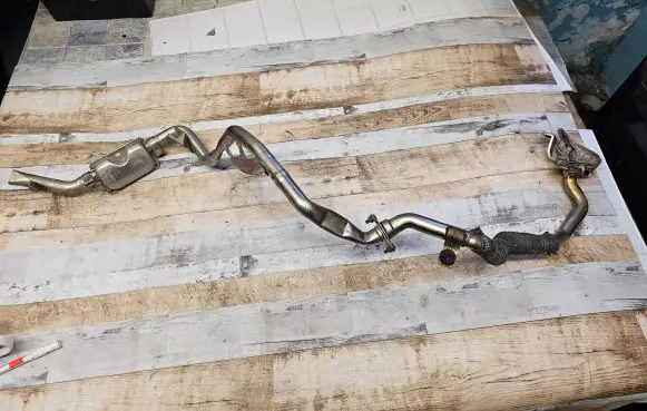 Lexus IS 220D-250-350 Webasto auxiliary heater silencer 