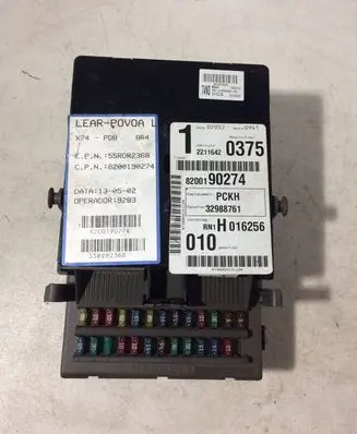 Renault Laguna II Fuse box set 8200190274 55RDR2368