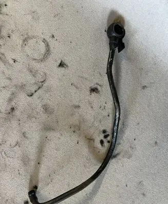 Peugeot 4007 Turbo turbocharger oiling pipe/hose