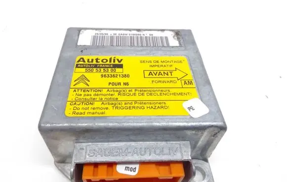 Citroen Xsara Airbag control unit/module 550535300 9633621380
