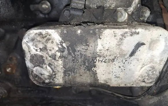 Opel Astra G Engine oil radiator 