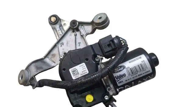 Front wiper linkage and motor