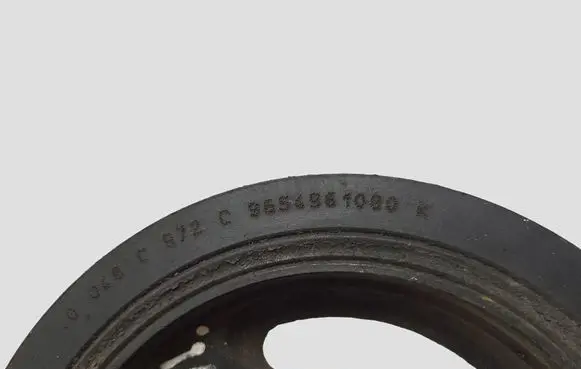 Peugeot 207 Crankshaft pulley 9654961080