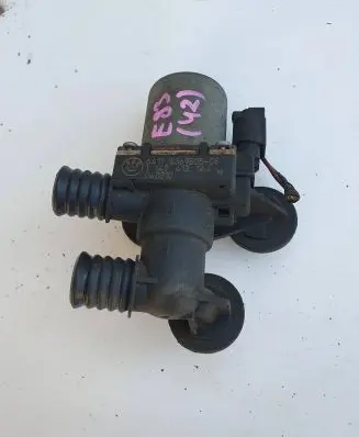 Coolant heater control valve