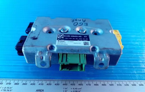 BMW 5 E60 E61 Door control unit/module 61356945145 DDR4B09M06 2786B7