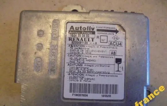 Renault Scenic II - Grand scenic II Airbag control unit/module 8200481139