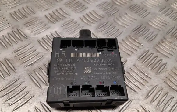 Mercedes-Benz GL X166 Door control unit/module A1669008009
