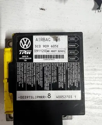 Volkswagen PASSAT B6 Airbag control unit/module 3C0909605E 40052703