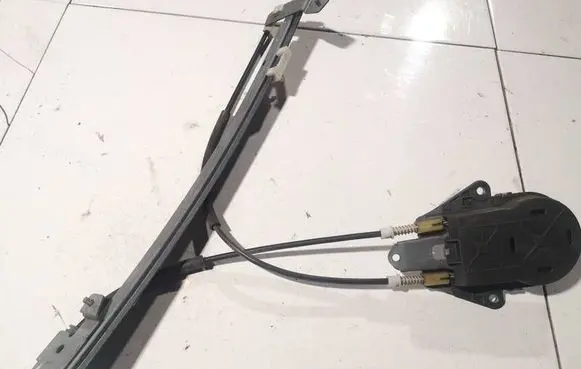 Sliding door window regulator with motor