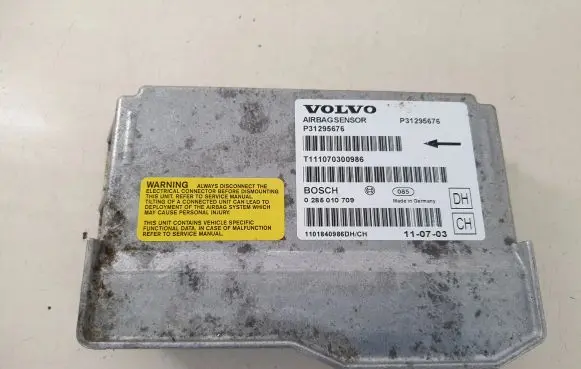 Volvo V70 Airbag deployment crash/impact sensor 31295676