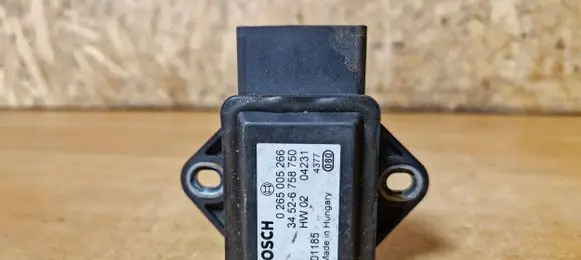 BMW 5 E60 E61 ESP acceleration yaw rate sensor 34526758750 5001185 0265005266