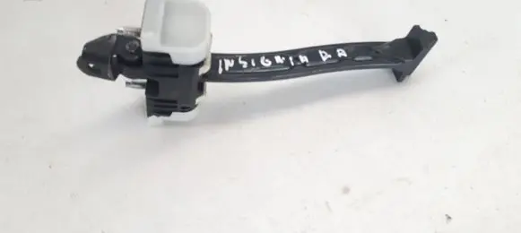 Front door check strap stopper