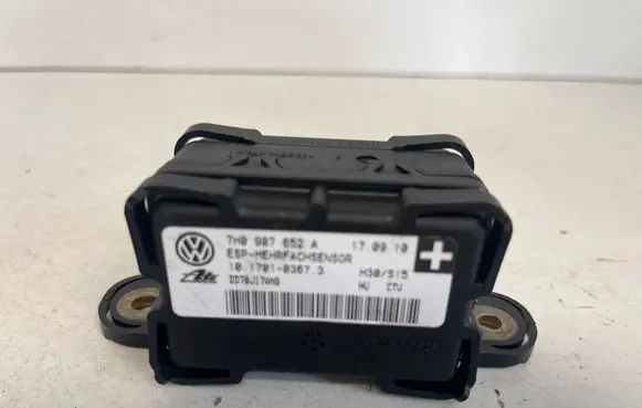 Audi Q7 4L ESP acceleration yaw rate sensor 7H0907652A