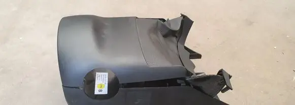 Steering wheel column trim