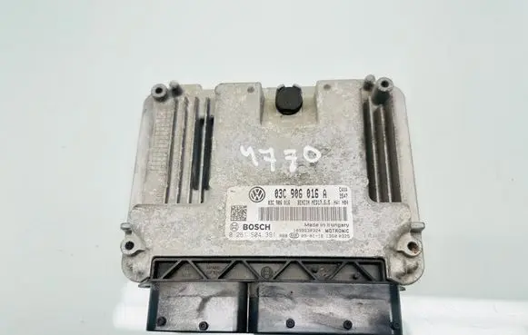 Volkswagen Golf Plus Engine control unit/module 03C906016A 0261S04391 03C906016