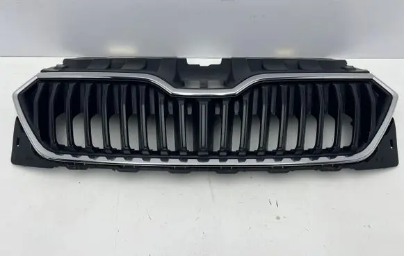 Skoda Fabia Mk3 (NJ) Front bumper upper radiator grill 6V0853653C