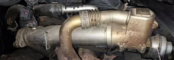 Seat Exeo (3R) EGR valve cooler 03l131512ah