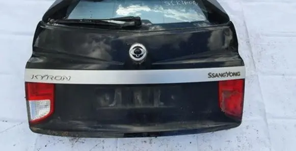 SsangYong Kyron Tailgate/trunk/boot lid juodas 2005-2007m juodas2005-2007m