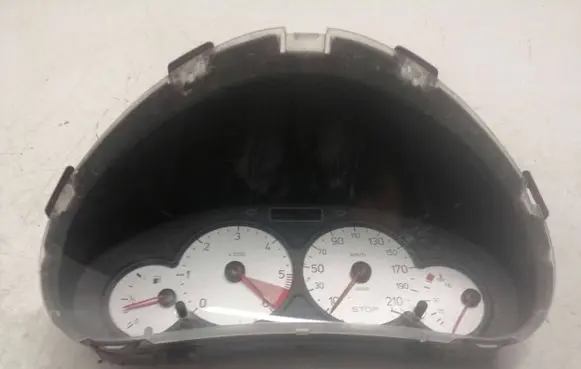 Peugeot 206 Speedometer (instrument cluster) 9659729080