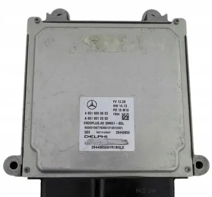Mercedes-Benz C W205 Engine control unit/module A6519000603 A6519012002