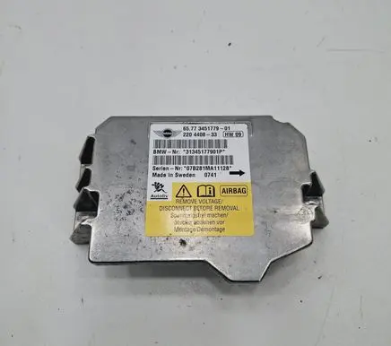 Mini One - Cooper Clubman R55 Airbag control unit/module 3451779