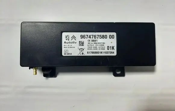 Peugeot 3008 I Bluetooth control unit module 9674767580