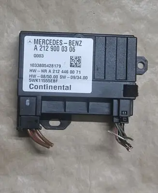 Fuel injection pump control unit/module