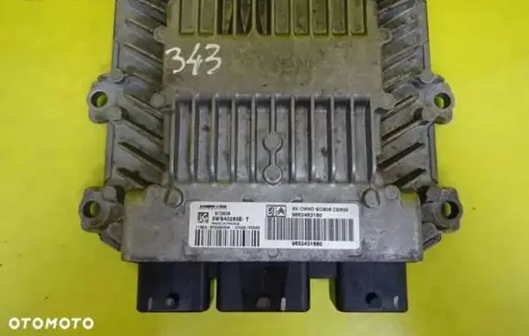 Citroen C3 Engine control unit/module 5WS40285E-T 9663483180